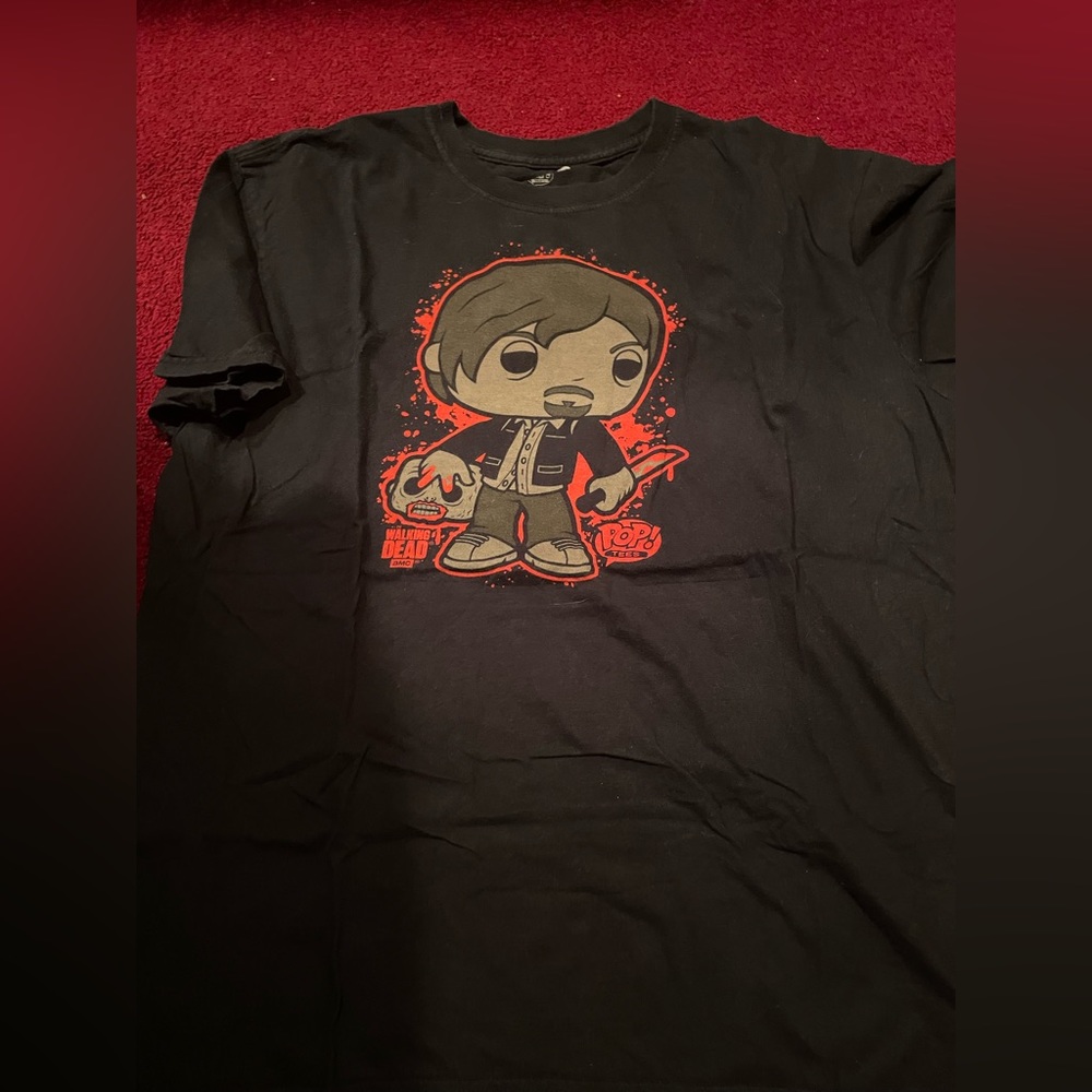 Daryl Dixon Walking Dead Unisex T-Shirt FUNKO Brand, Size Large